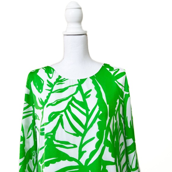 Lilly Pulitzer for Target Boom Boom Dress Size Medium Green Fronds Print - Picture 4 of 12